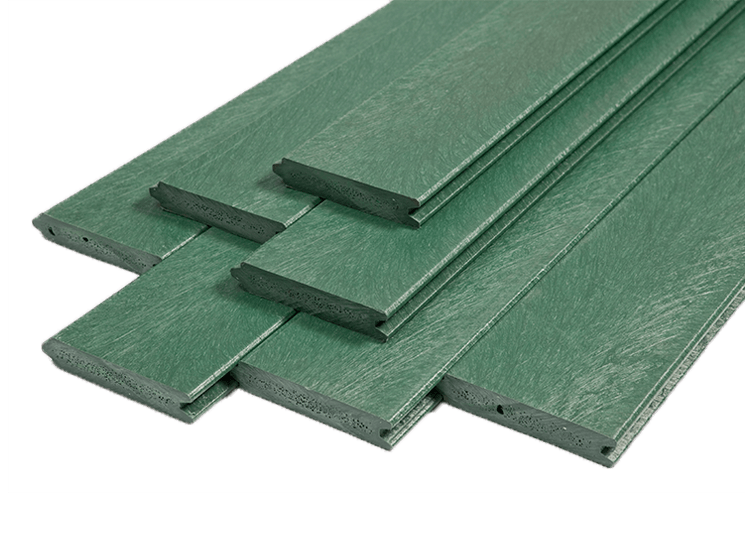 kunststof stalplanken - groen