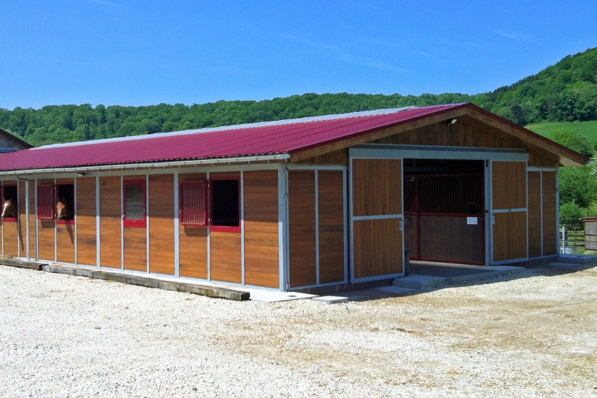 Complete buitenstal - American barn