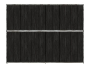 Stalwand - Tussenwand volledig gesloten