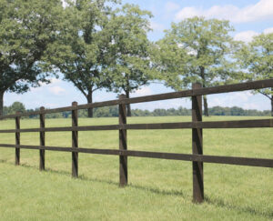 Houten omheining Dura - opschroef omheining